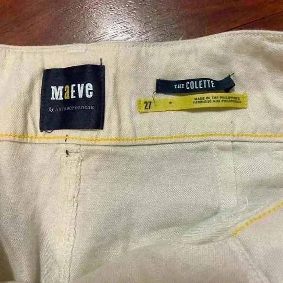 The Colette Cropped Wide-leg Pants Linen edition size 27 - Picture 2 of 6